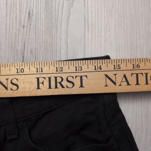 Uniqlo U Shorts Mens Size 27 Black UniqloU Shorts Cotton Casual Pockets - Picture 3 of 4